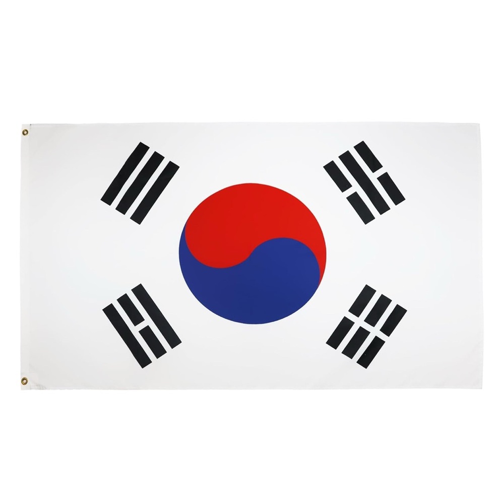AZ FLAG South Korea Flag 2' x 3' – Korean National Flag with Grommets